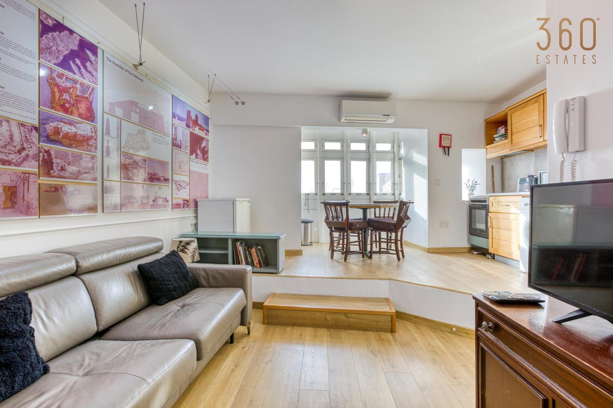 Comfortable 1Br Home With Maltese Balcony In Valletta By 360 Estates Exterior photo